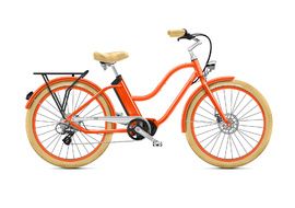 O2feel iPOP City Boost 4.1 Bike Orange - E6100 - iPowerFit 400 2022