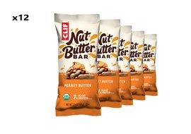 Clif Bar Box of 12 Energy Bar Nut Butter Peanut Butter 2022