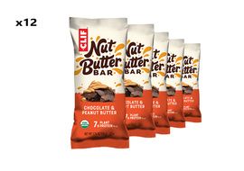 Clif Bar Box of 12 Energy Bar Nut Butter Peanut Butter Chocolate 2022