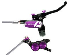 Hope Tech 4 V4 Rear disc Brake Black / Purple 2023
