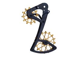 Garbaruk Rear derailleur Cage and Pulley for Sram 11/12 S - Black / Gold 2023