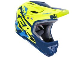 Kenny Downhill Graphic Neon Yellow Helmet 2023
