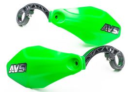AVS Hand Guard with plastic support - Green