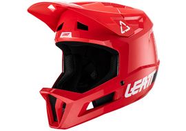 Leatt MTB Gravity 1.0 Helmet - Fire Red 2023