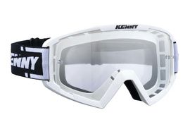 Kenny Track Goggle White - Clear Lense 2024
