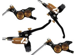 Hope Tech 4 V4 Disc Brake Set Black / Bronze - Standard Hose 2024