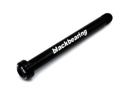 Black Bearing F12.5 front axle - L119 - M12x1.0 - 15 mm (Road)