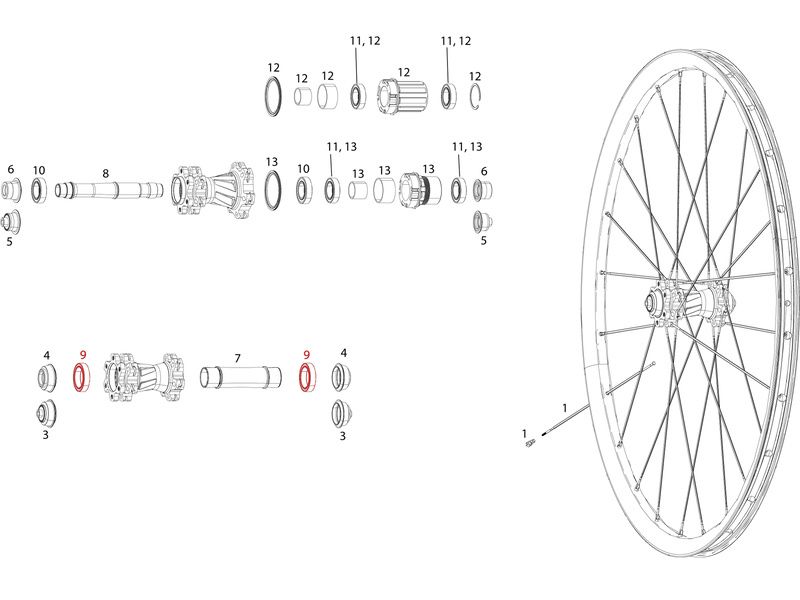 bmx front wheel bearings